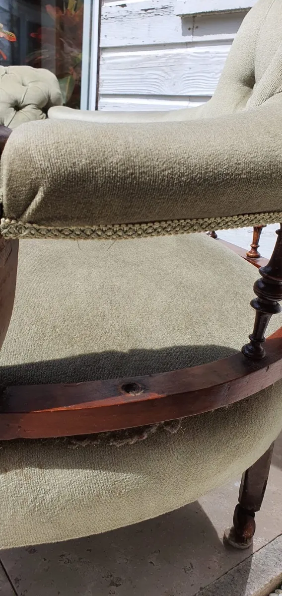 Chaise Lounge Victorian - Image 3