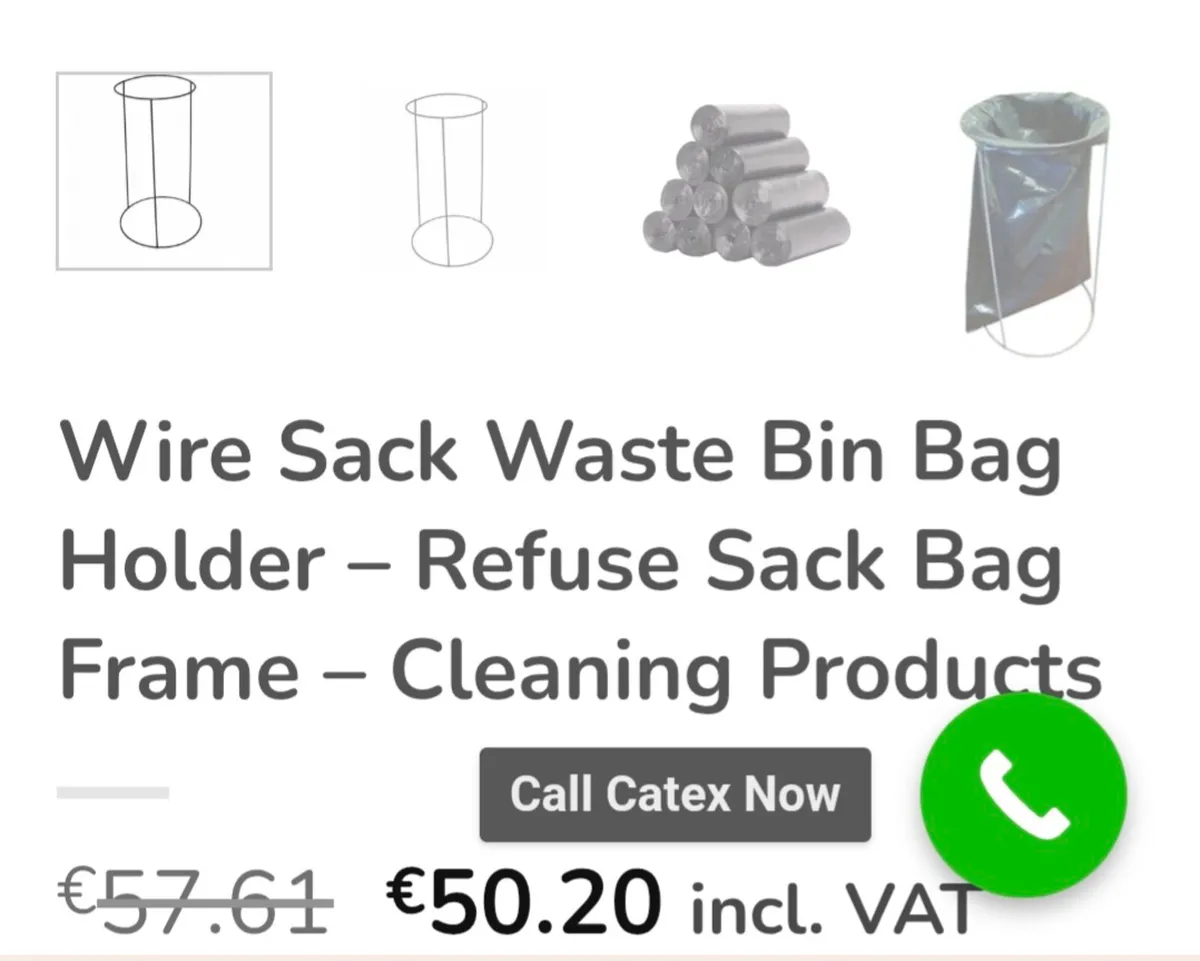 Wire Bag Holders & Signs - Image 4