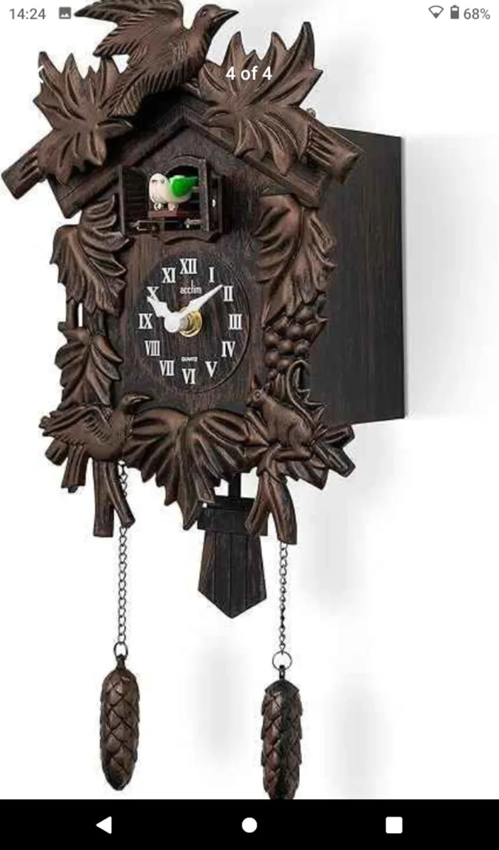 Cuckoo Clocks  Acctim Hamburg Quartz Movement - Image 4