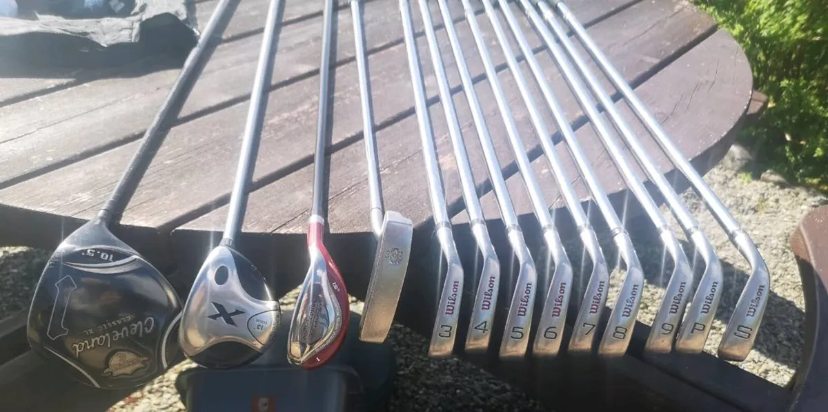 Gents Full Set, suit 6ft+ & fast swing. - Image 4