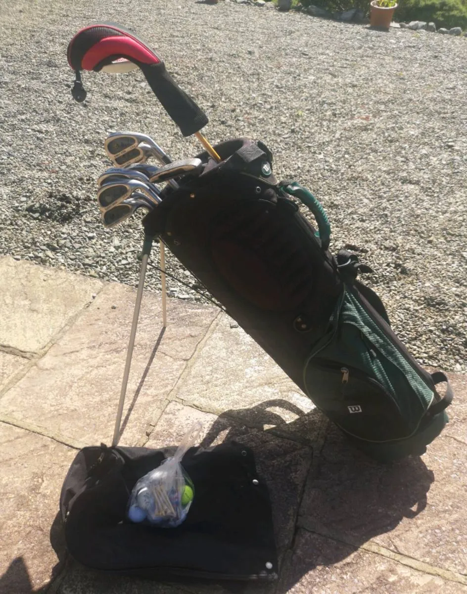 Gents Set 2 woods, 8 irons & putter. All Reg flex - Image 3