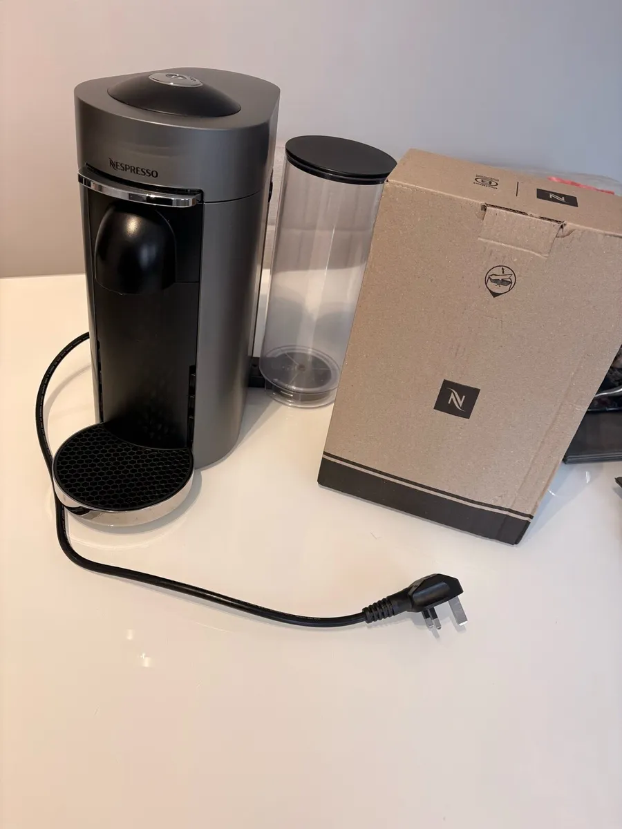Nespresso Vertuo Plus (Silver) + Pods - Image 1