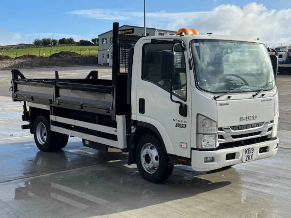 2019 ISUZU N75.150  WITH  DROP-SIDE TIPPING BODY - Image 1
