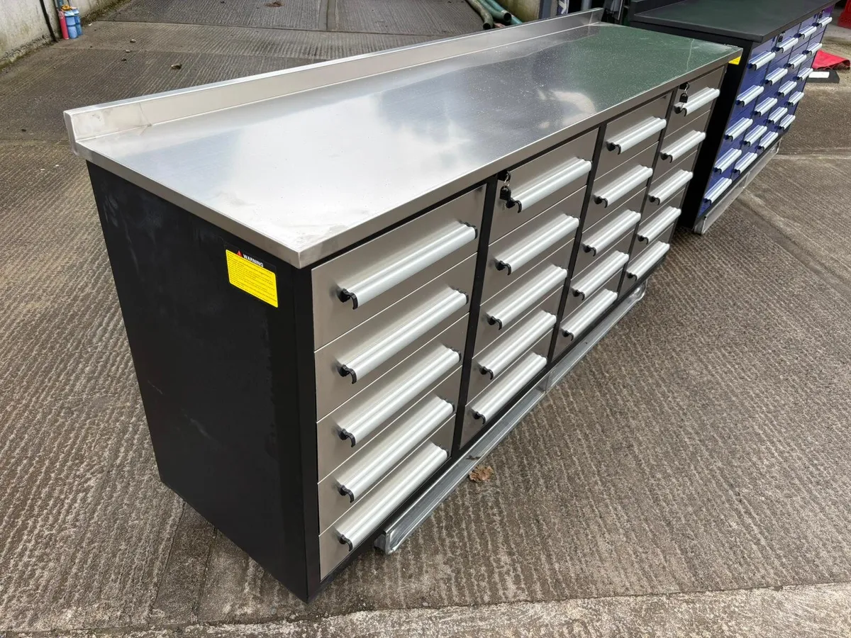 7ft Tool Boxes / Work Bench - Image 2