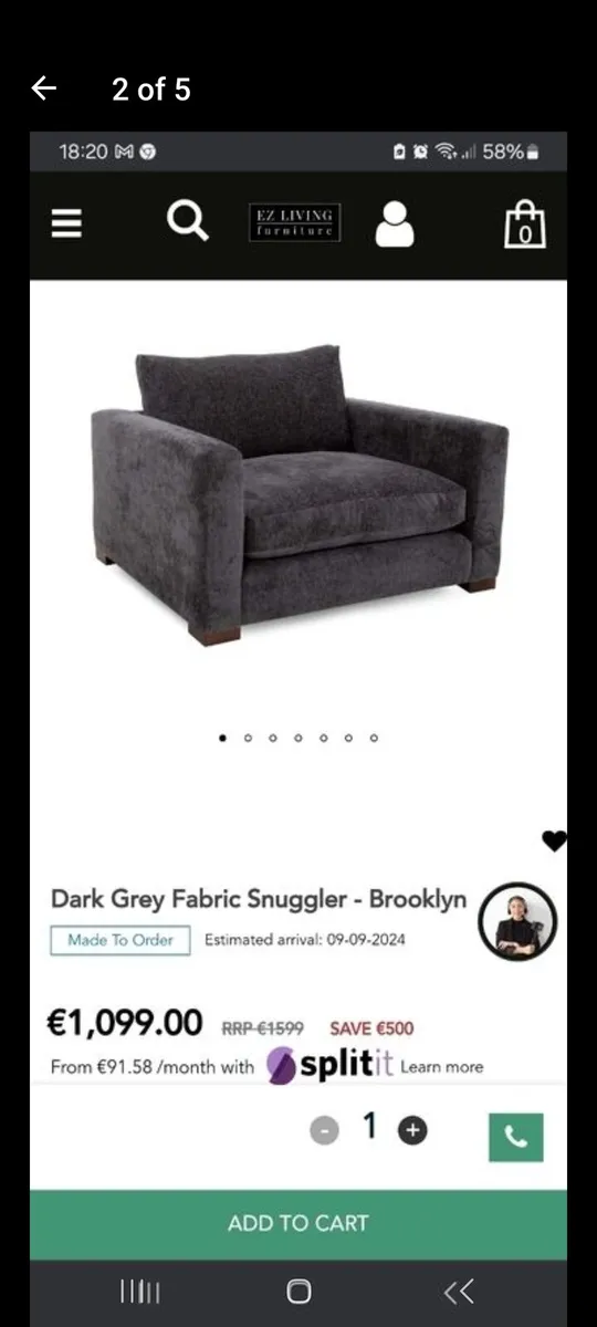 Snuggler armchair - Image 3