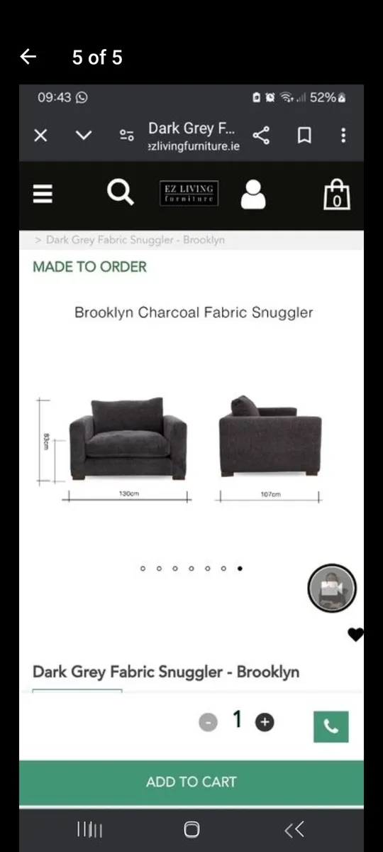 Snuggler armchair - Image 4