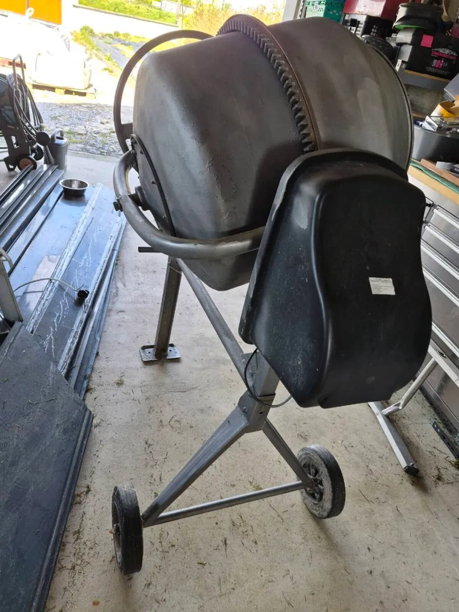 Electric mixer & Petrol pressure washer 13hp - Image 2