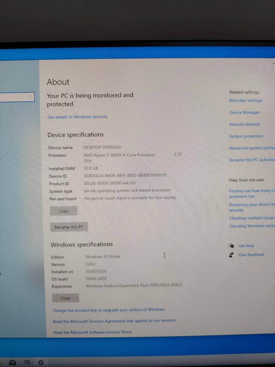Gaming PC CPU 5600x 32gb Ram GPU 980ti 6gb vRAM - Image 2