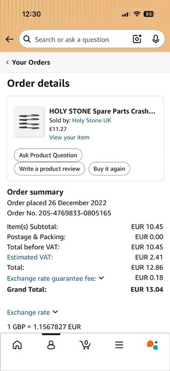 Holy Stone HS720 GPS Drone plus spare parts with Camera for Adults 4K UHD, 52 Minutes Flight Time, Foldable Quadcopter with Brushless Motor, Auto Return Home, Follow Me, Long Control Range - Image 4