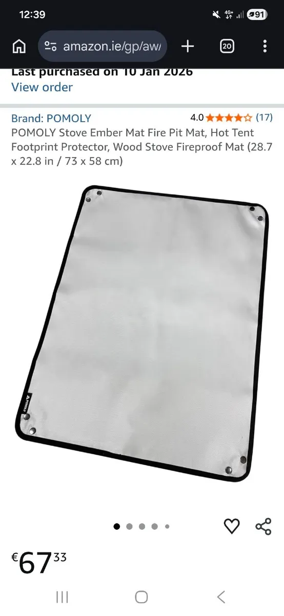 Titanium wood stove and tent NEW - Image 4