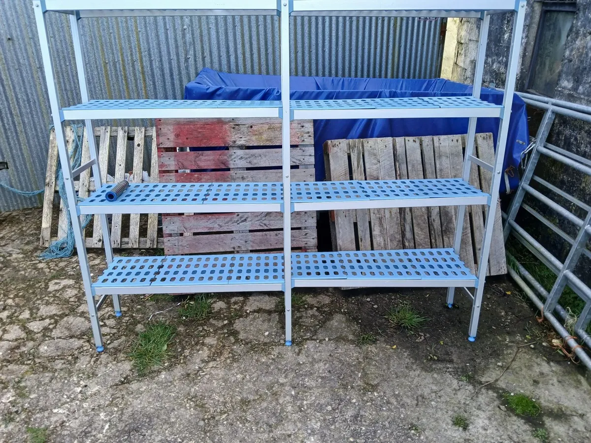 Staneless  rack shelving x showroom delivered - Image 2