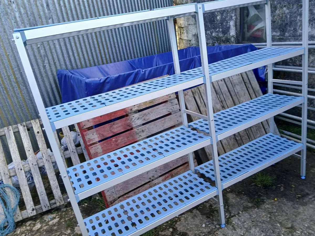 Staneless steel  shelf  racking  x show room ...de - Image 3