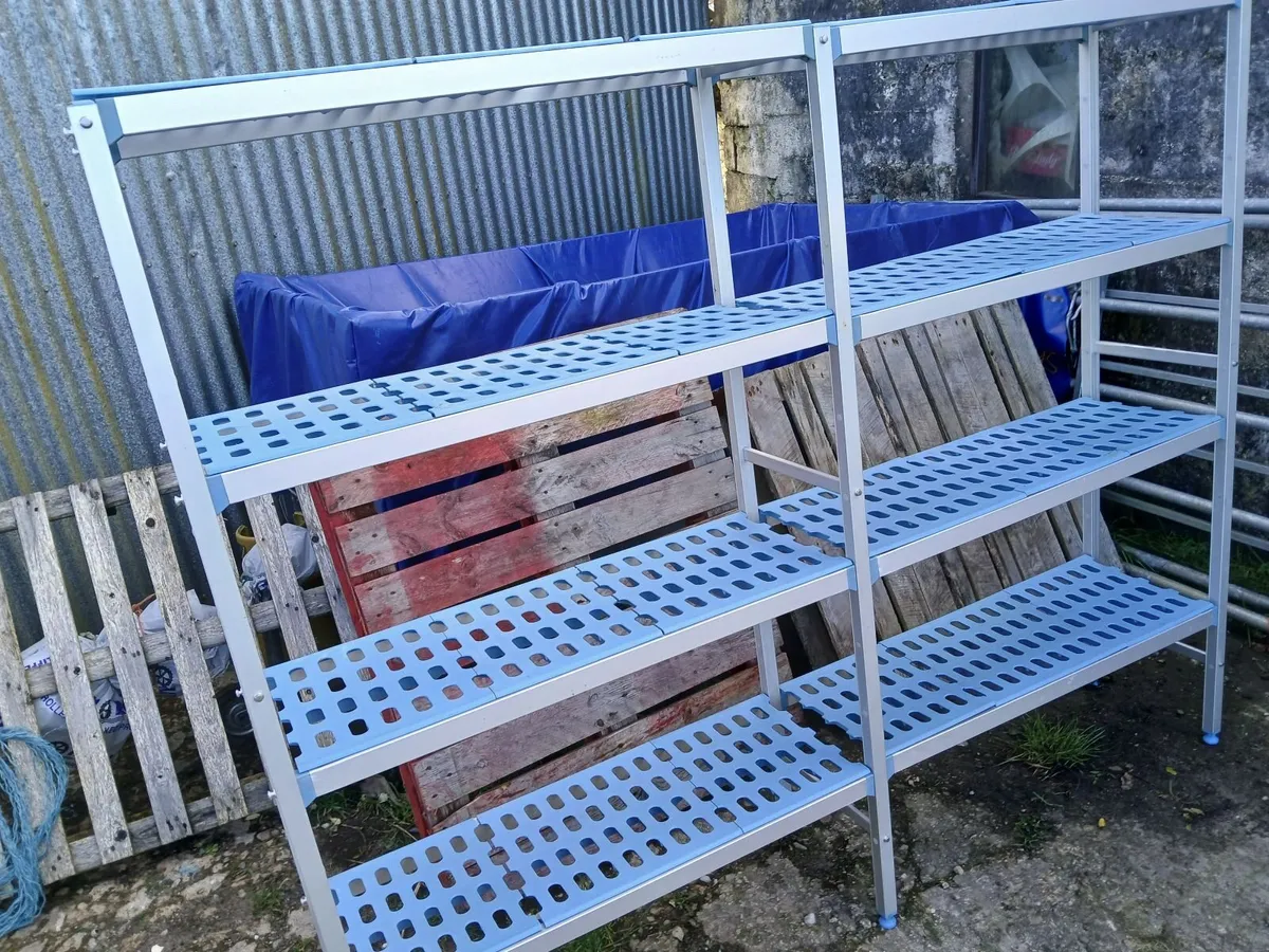 Staneless steel  shelf  racking  x show room ...de - Image 4