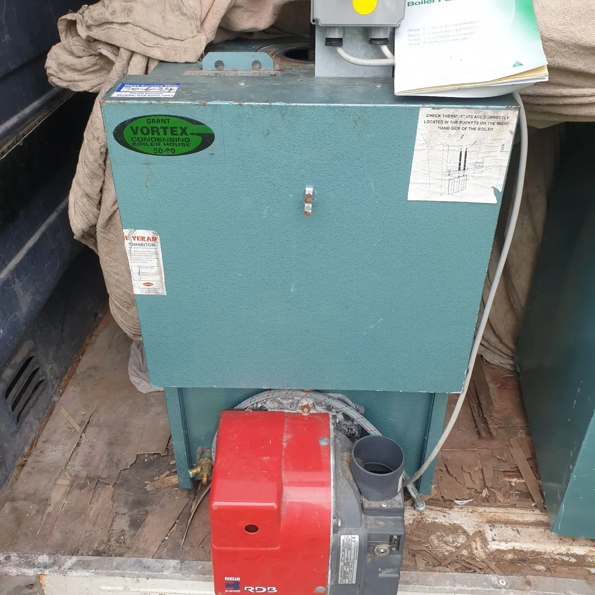 Grant Vortex Condensing Oil Boiler - Image 1