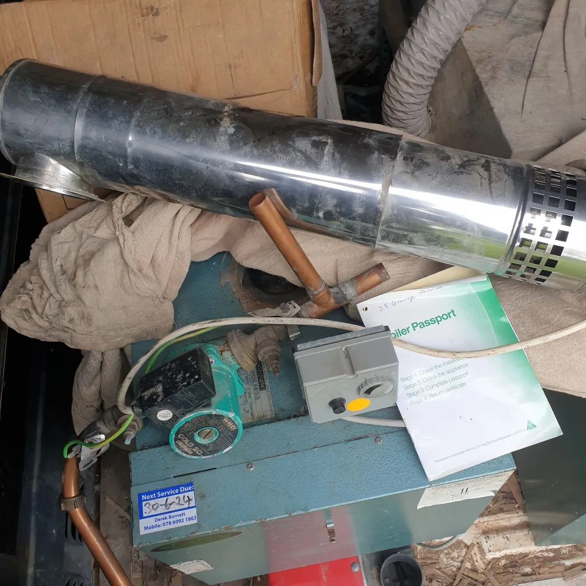 Grant Vortex Condensing Oil Boiler - Image 4