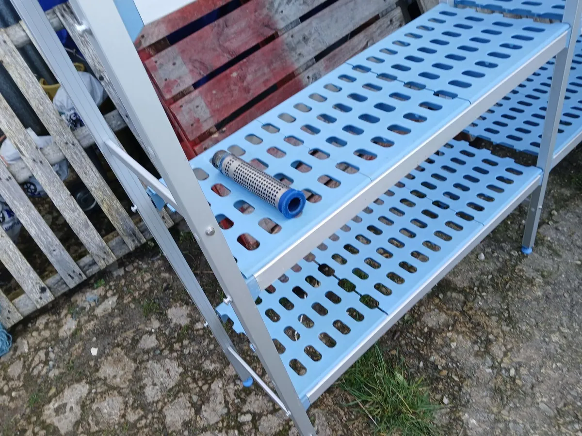 Staneless steel  storage  racking  delivered - Image 3