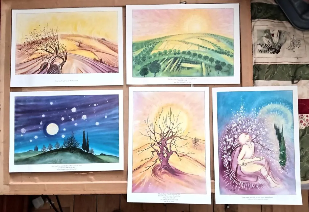 Canticle of the Creatures Francis of Assisi Prints - Image 4