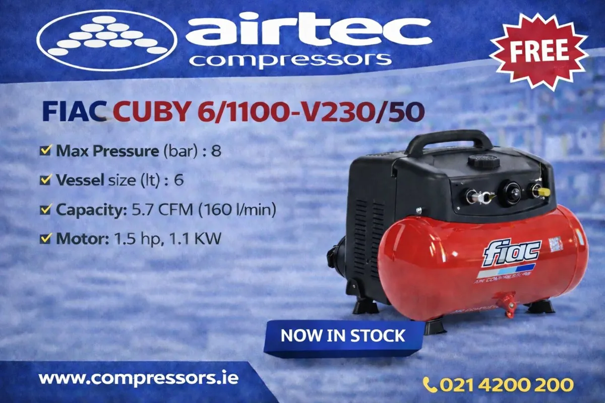 Compressor AB300 275L 3HP + FREE CUBY 6 - Image 3