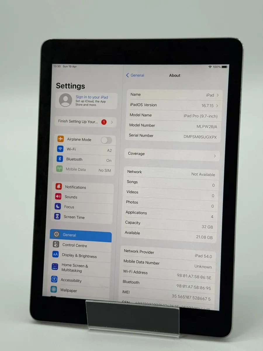 iPad Pro 9.7" 32GB WiFi+4G - Image 3