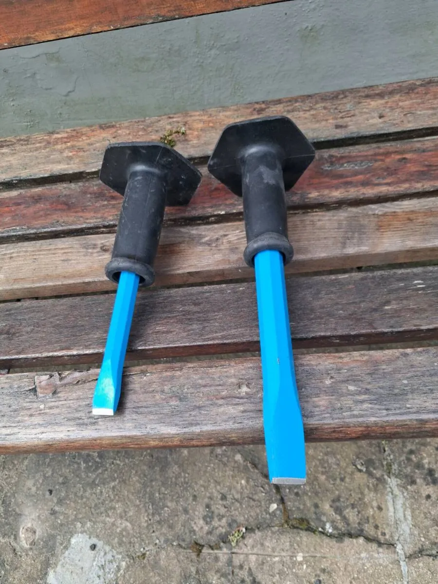 2. Guarded Cold Chisels - Image 1