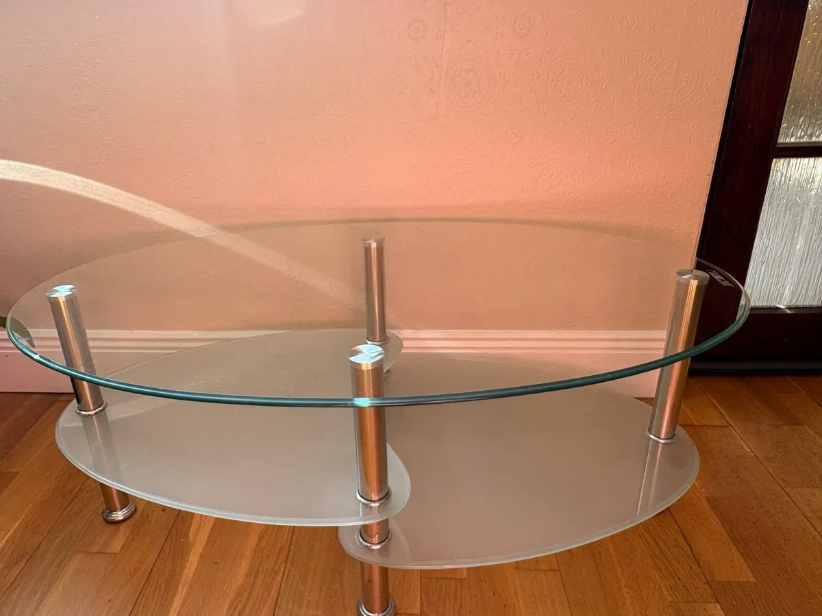 Coffee table & 2 side tables - Image 1