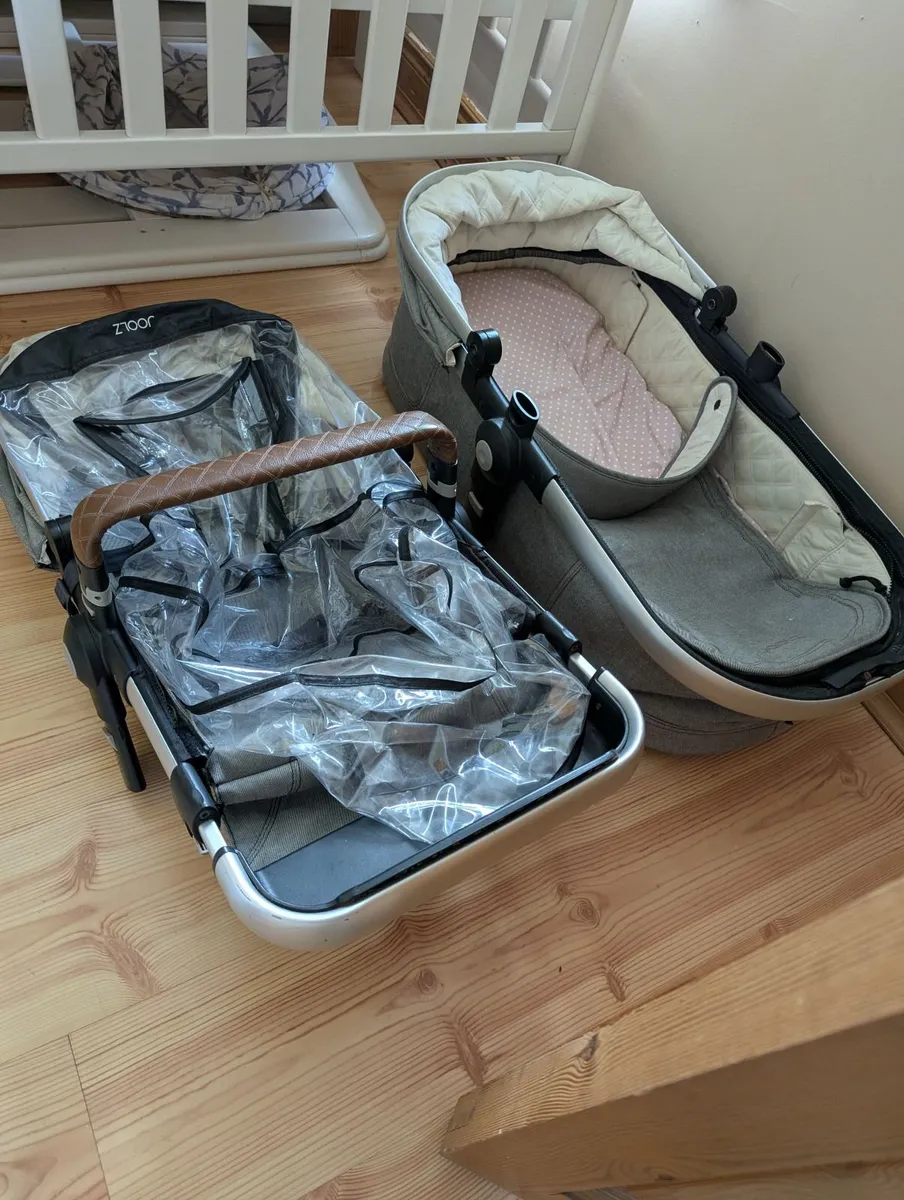 Travel system, Pram, Moses basket - Image 4