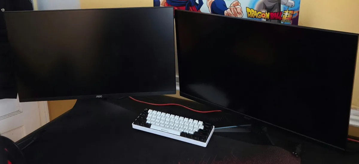 Acer 144hz 1440p + Aoc 60hz 1080p - Image 1