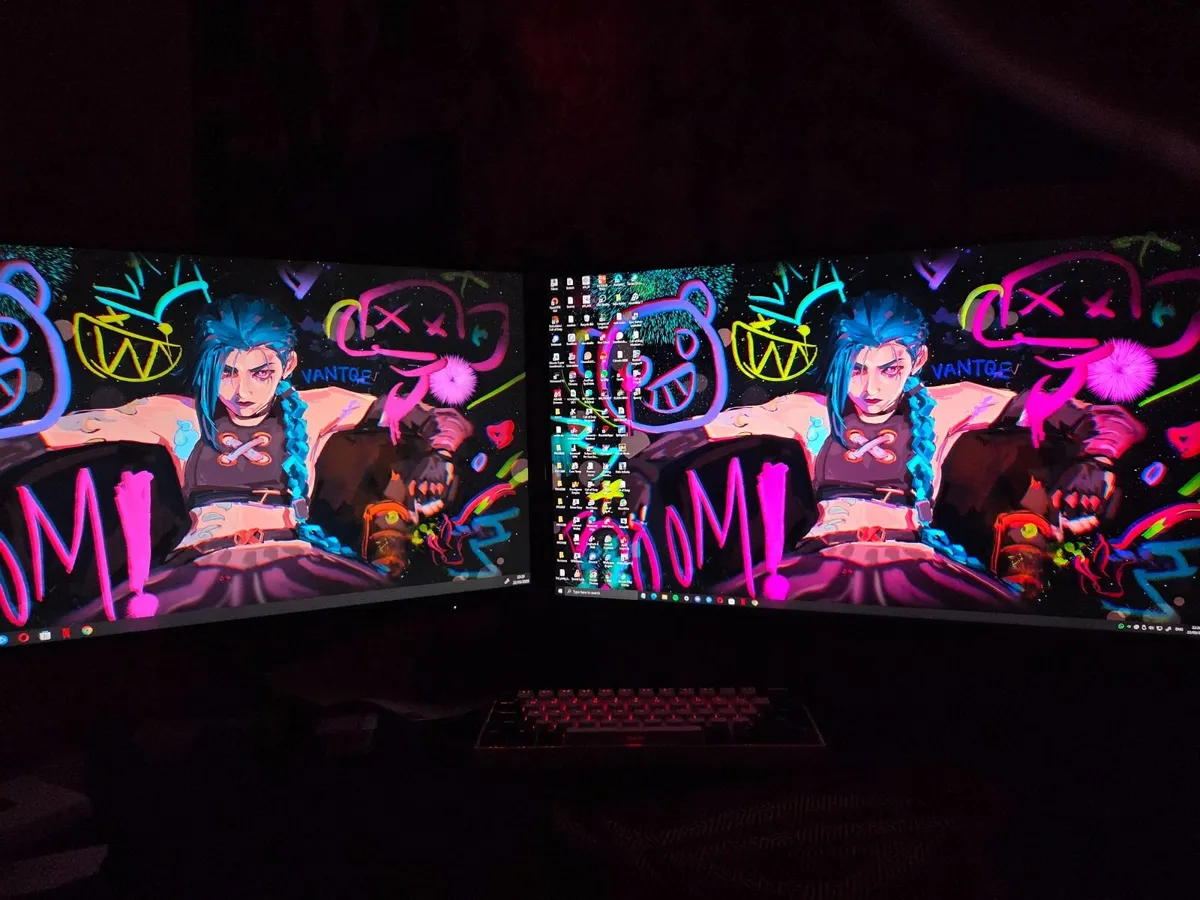 Acer 144hz 1440p + Aoc 60hz 1080p - Image 4