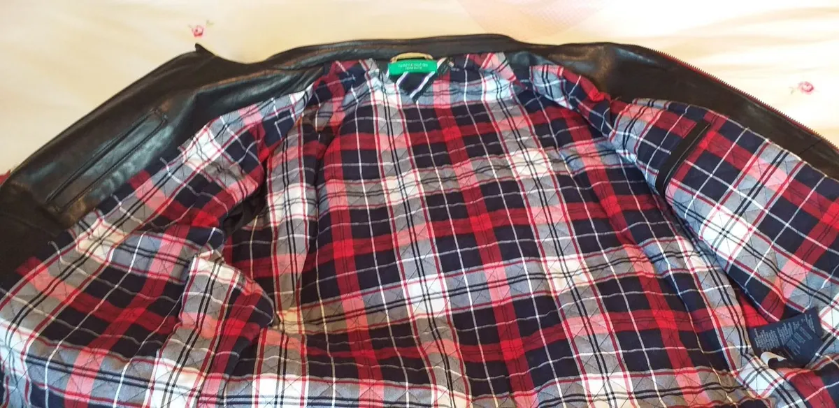 Tommy Hilfiger Leather Biker Jacket - Image 3