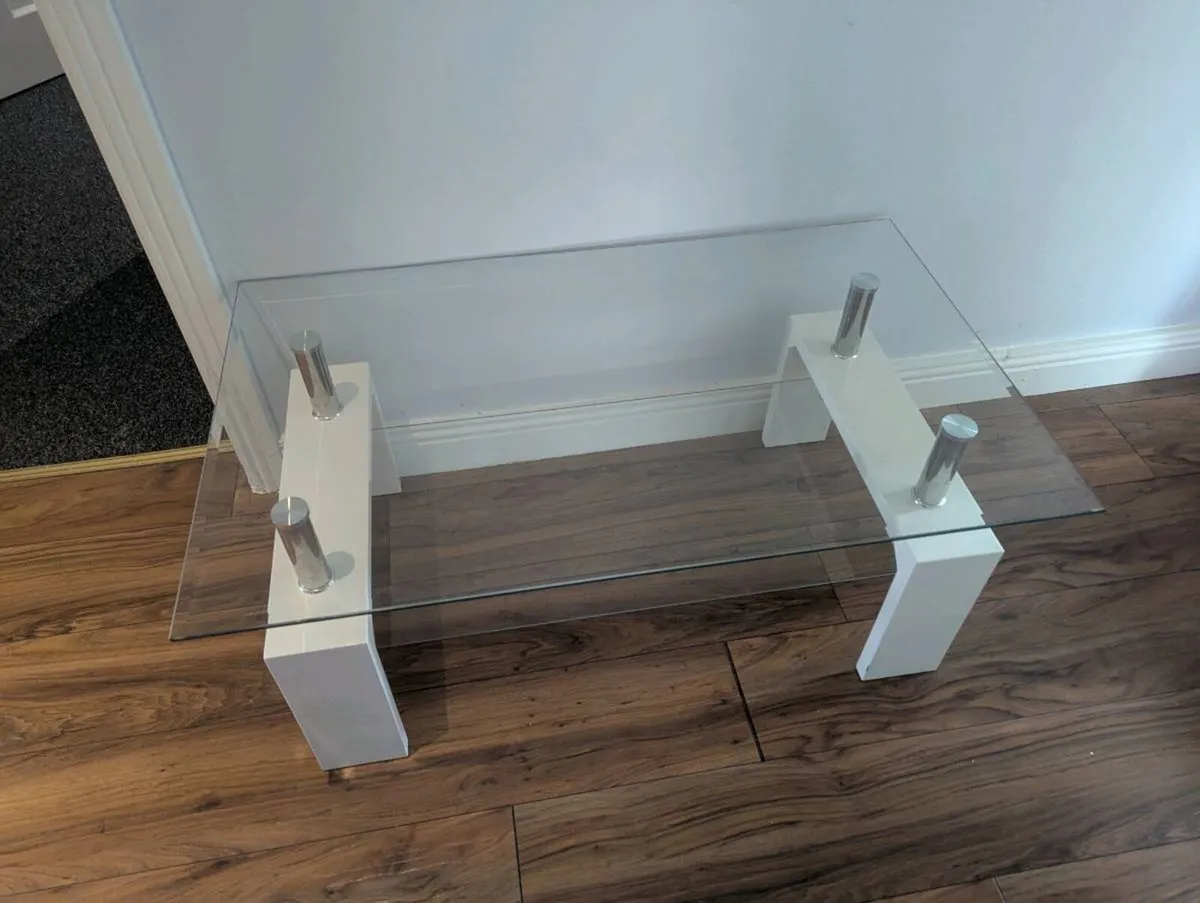 Glass Coffee Table - Image 1
