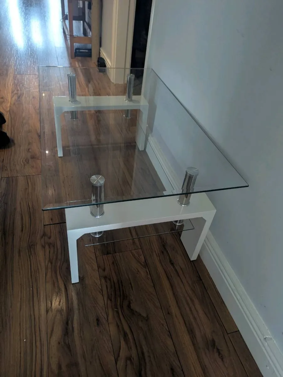 Glass Coffee Table - Image 2