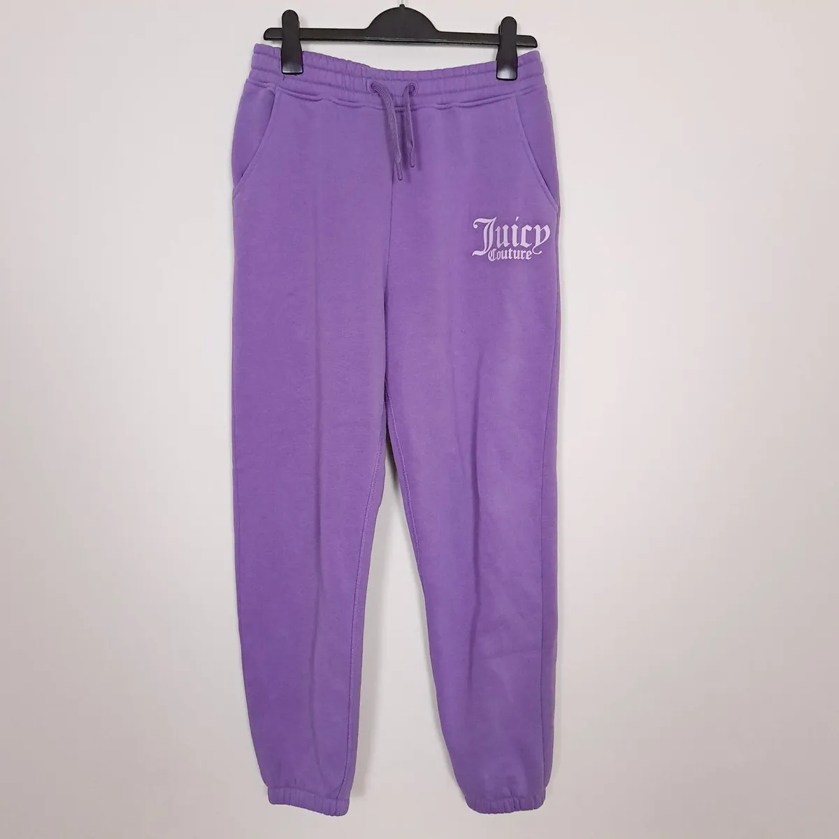 Juicy Couture Purple Graphic Cuffed Joggers S - Image 4