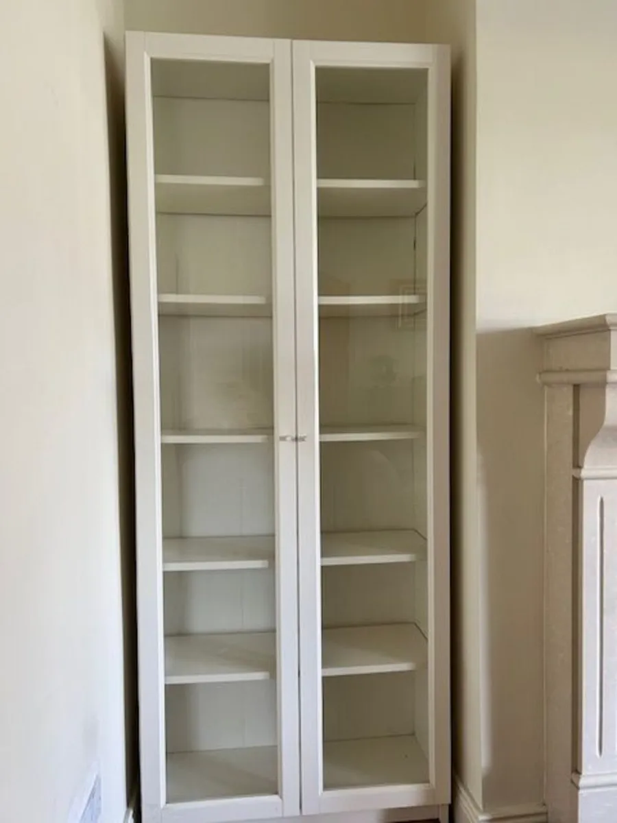 Book Case with Glass doors - Free to take away - Image 1