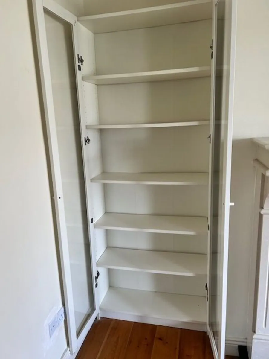 Book Case with Glass doors - Free to take away - Image 3