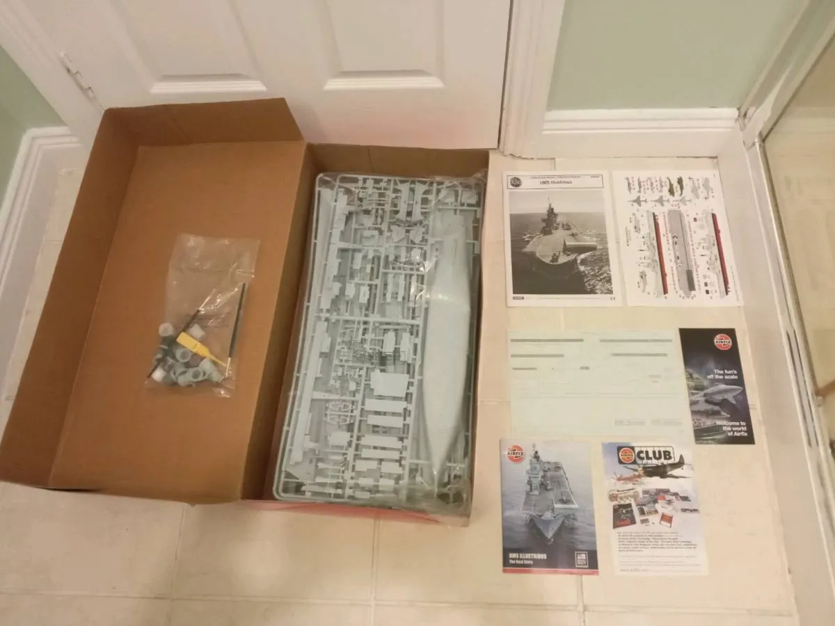 Postage - HMS Illustrious Model Kit. - Image 2