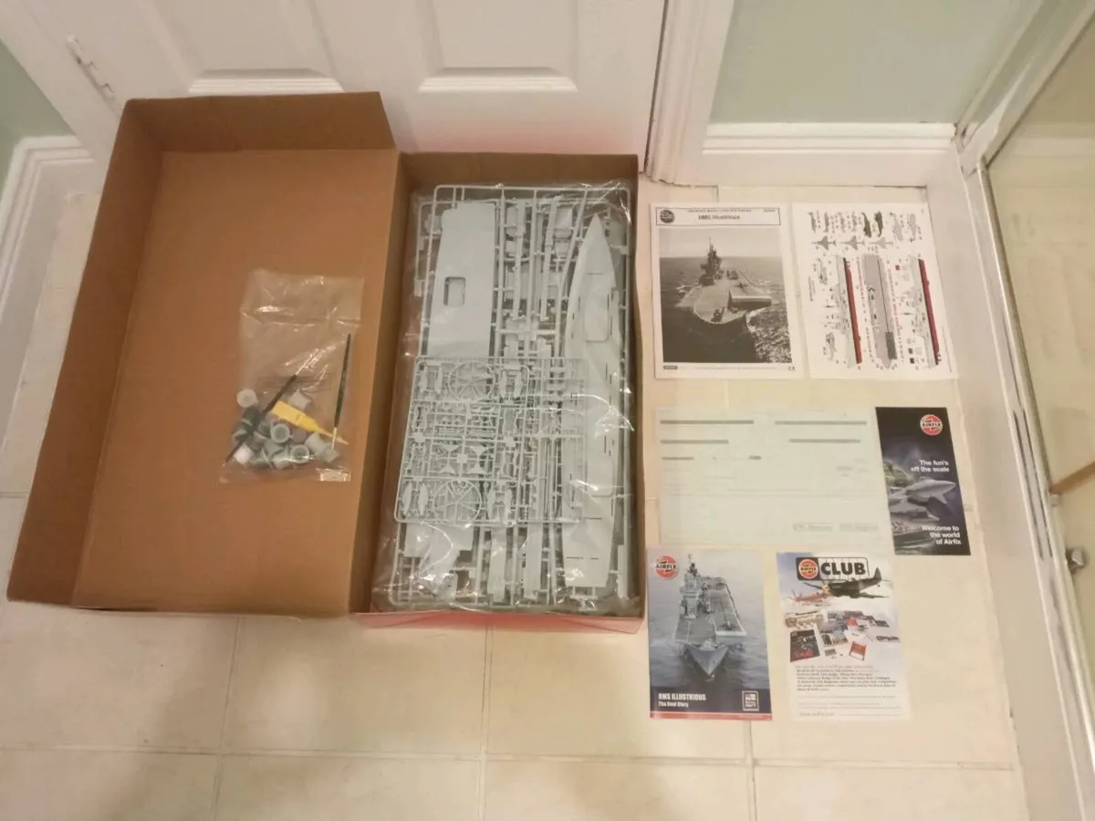 Postage - HMS Illustrious Model Kit. - Image 4