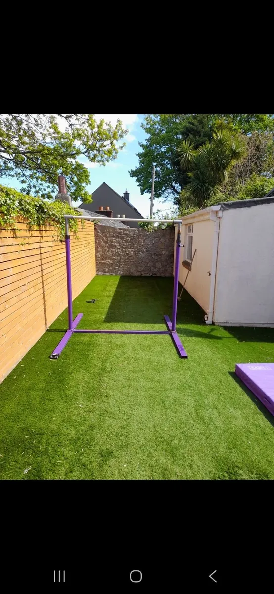 Gymnastics Bars & Mat - Image 2