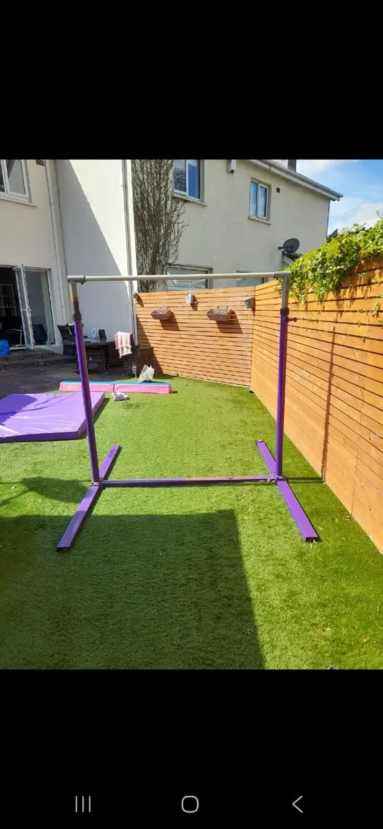 Gymnastics Bars & Mat - Image 4