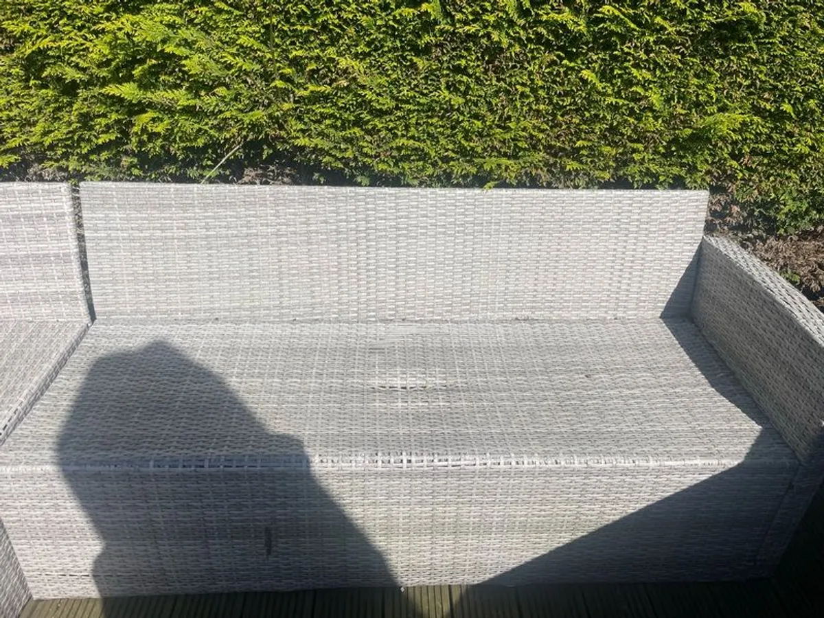 FREE Outdoor Garden Corner Sofa Set - Image 4