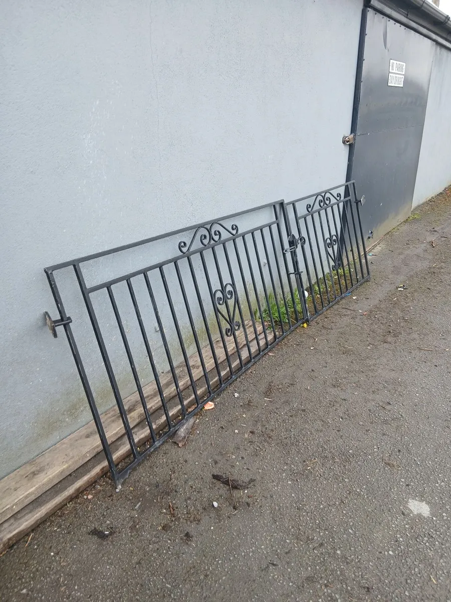 Sat of gates in excellent condition priced - Image 1