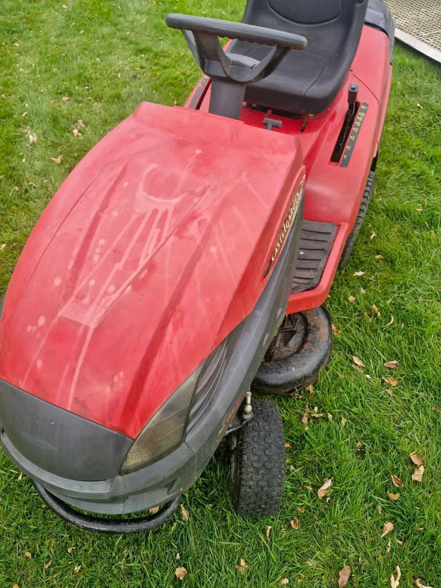 Castlegarden ride on mower Delivery available - Image 2