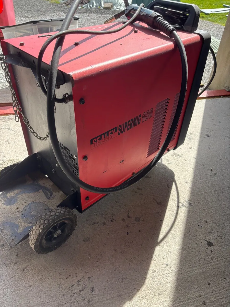 Mig welder (Sealey supermig 180, 230v) - Image 3