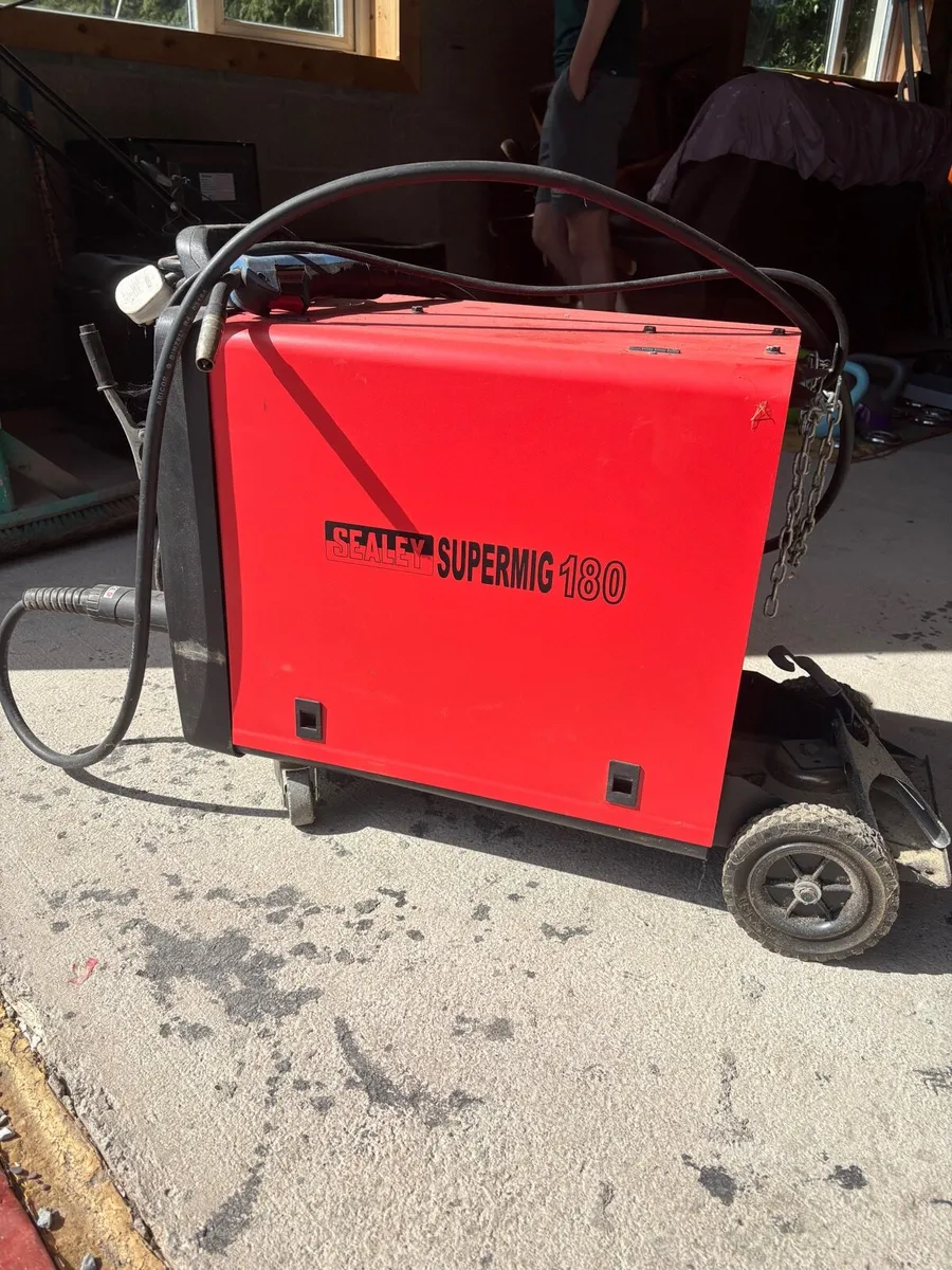 Mig welder (Sealey supermig 180, 230v) - Image 2