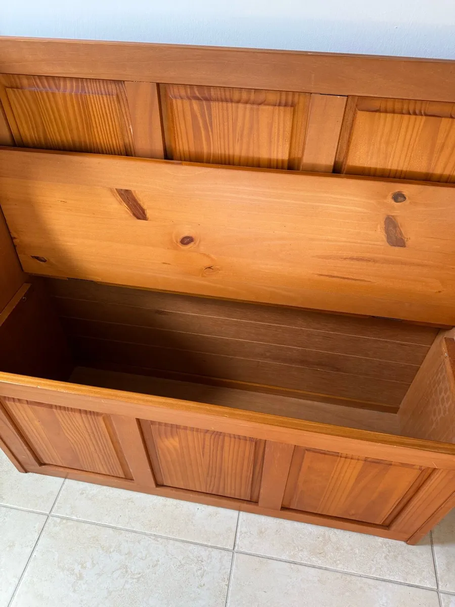 2 in 1 Kids Storage Bench Toy Box - Image 4