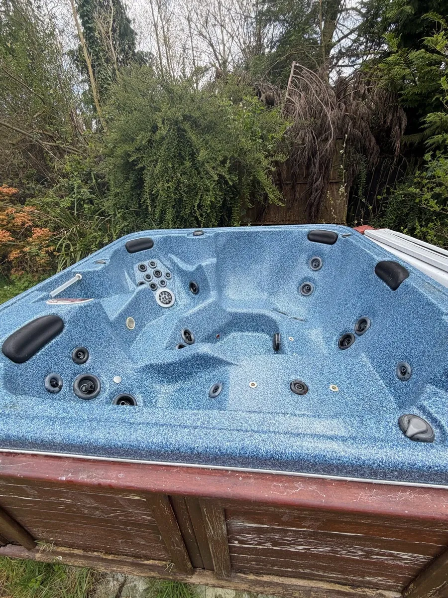 4 Person Hot Tub with cover - Image 1
