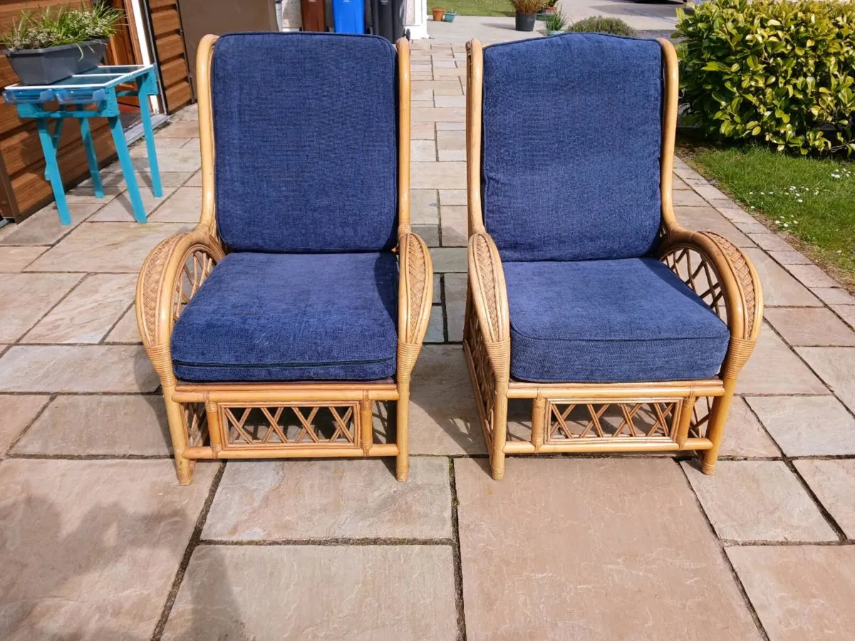 Conservatory or garden chairs - Image 1