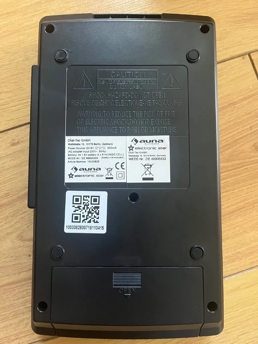 Auna Portable Recorder and Cassette Player - Image 2