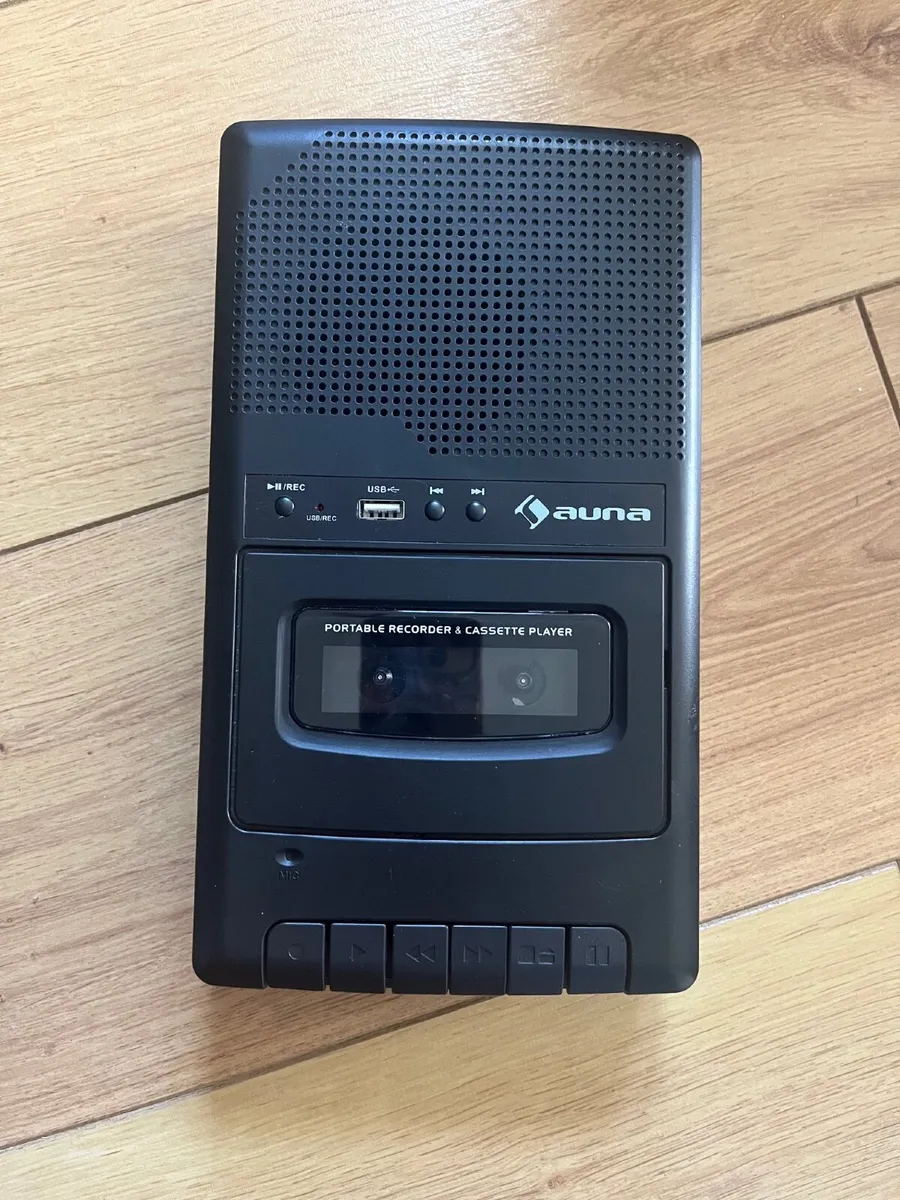 Auna Portable Recorder and Cassette Player - Image 1
