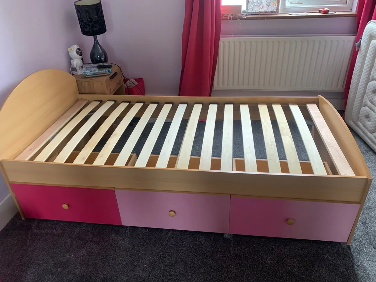 Single Bed + Mattress - Image 2