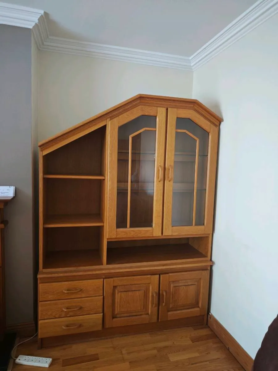 Wooden Hutch Cabinet